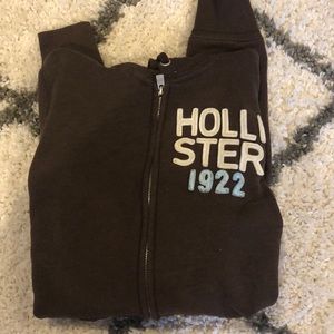 Hollister Zip-up Sweatshirt